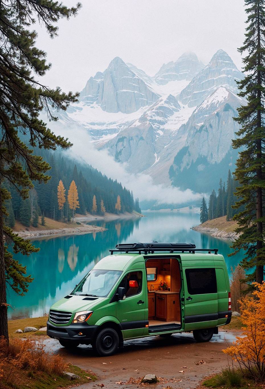 Vanlife in the mountains 1